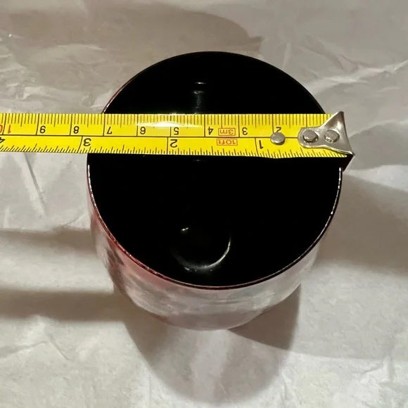 Gorgeous Red & Black Gothic Skulls & Roses Stemless Wine Glass 22oz - Picture 5 of 11